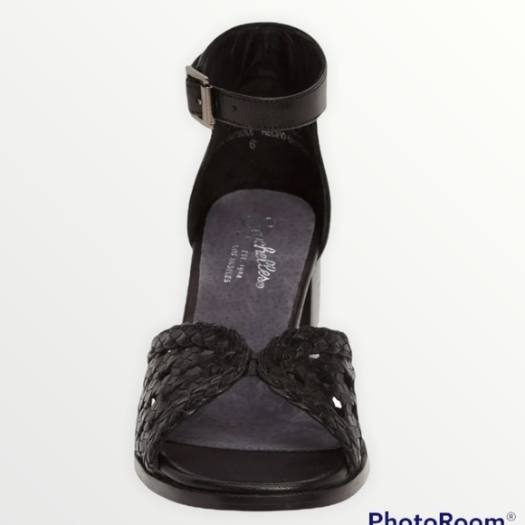 NEW SEYCHELLES Woven Ankle Strap Block Heel Sandal Chunky Sandal, Size 6.5 - Picture 4 of 12